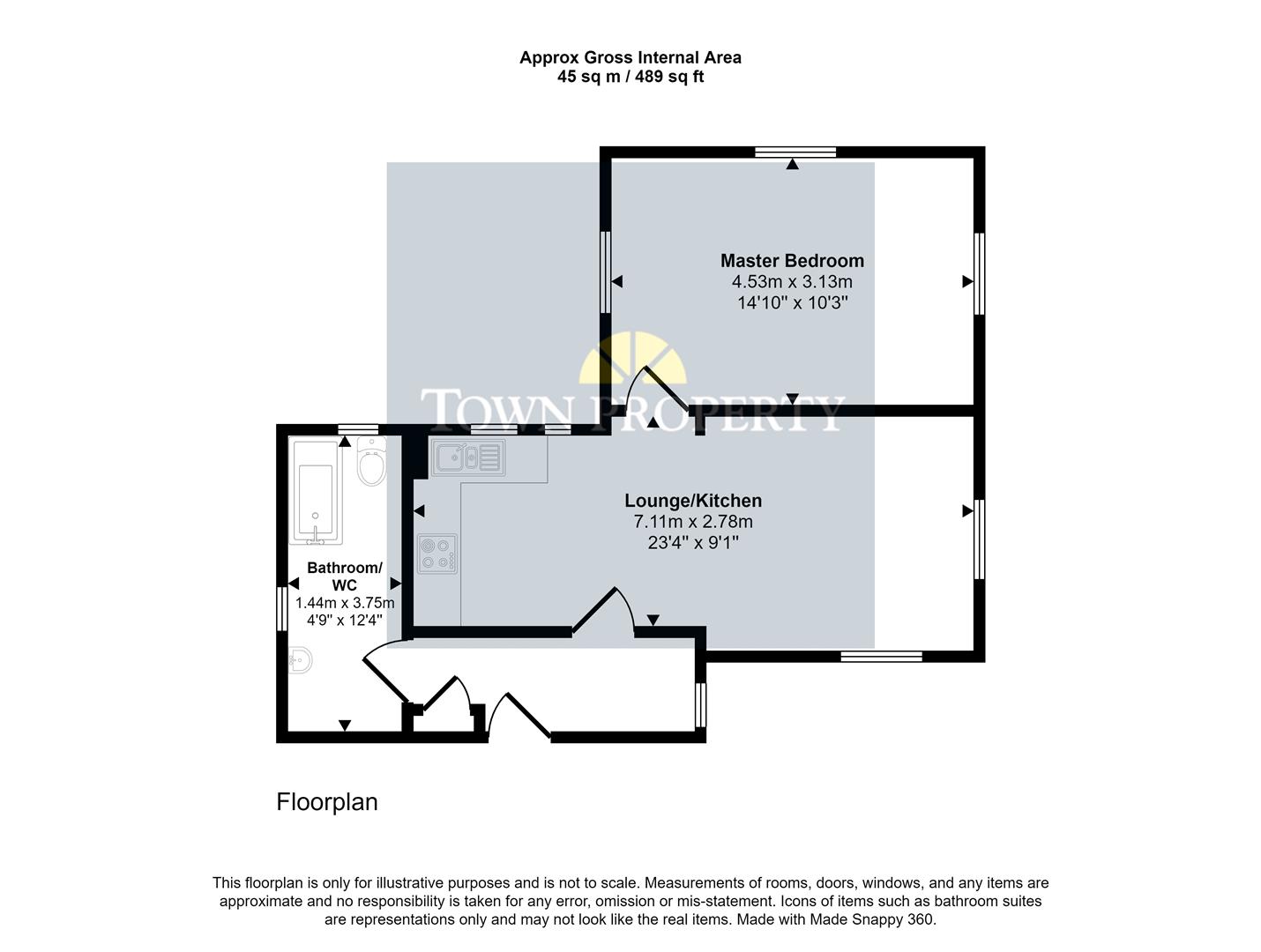 Property Details for Blackwater Road Eastbourne BN21 4JB Town